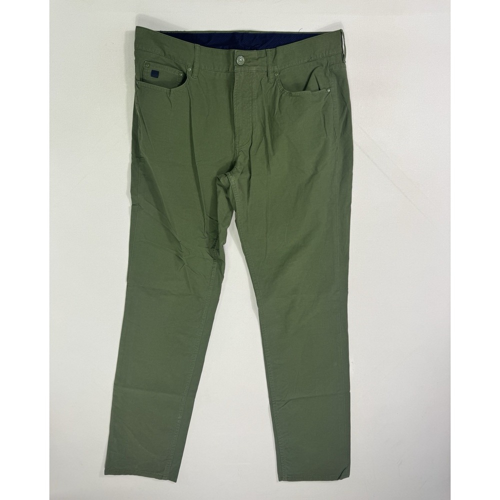 Vineyard Vines Pants Mens 34X32 (36x31) Green On The Go Performance Chino Casual